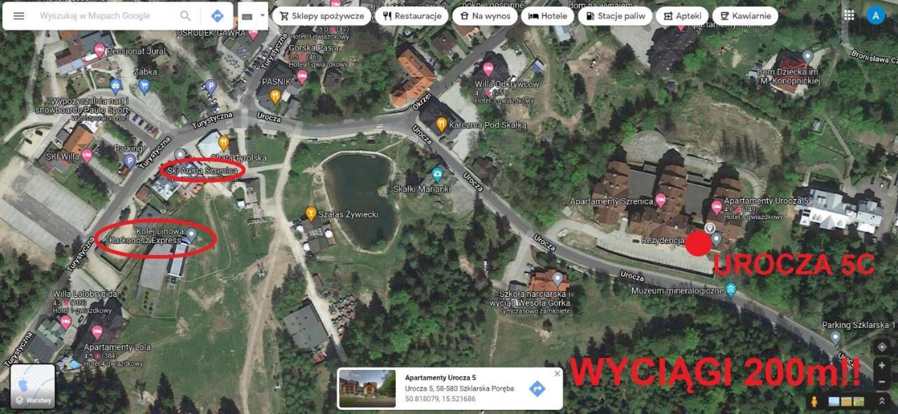 Apartament Urocza Przy Wyciagu Ski Arena Szklarska Poreba Bagian luar foto